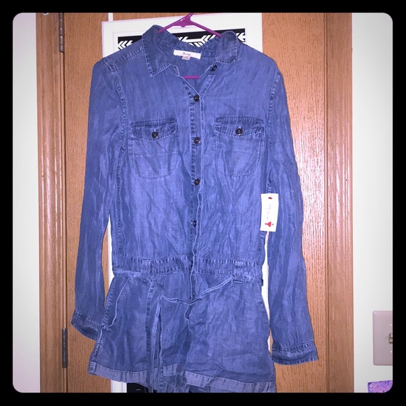 Fringe Other - Denim Romper